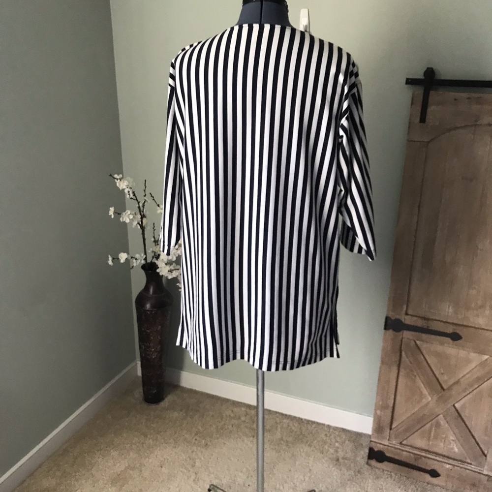 New York Style Stirpe Top Size S - Picture 5 of 6